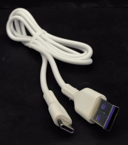 USB to Type C Data & Charging Cable White 1m